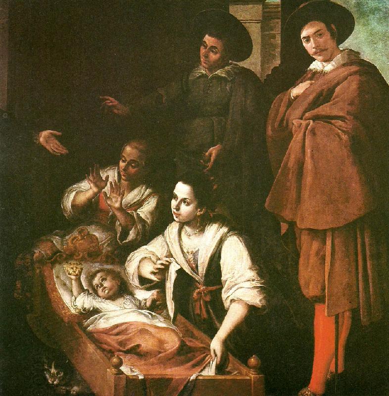 Francisco de Zurbaran birth of st. pedro nolasco China oil painting art